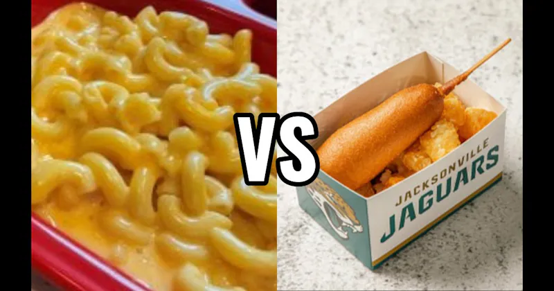 Corn Dog vs. Mac & Cheese