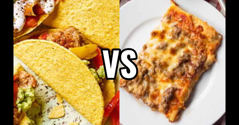 Square Pizza vs. Taco Day