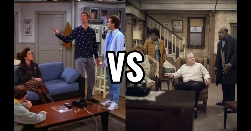 Archie Bunker’s House (All in the Family) vs. Jerry’s Apartment (Seinfeld)