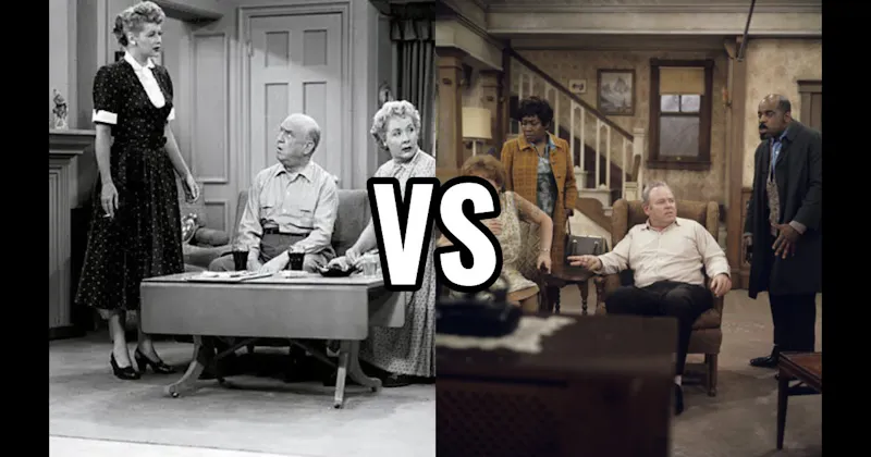 Archie Bunker’s House (All in the Family) vs. Lucy & Ricky’s Apartment (I Love Lucy)