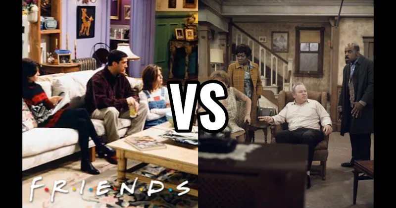 Archie Bunker’s House (All in the Family) vs. Monica’s Apartment (Friends)