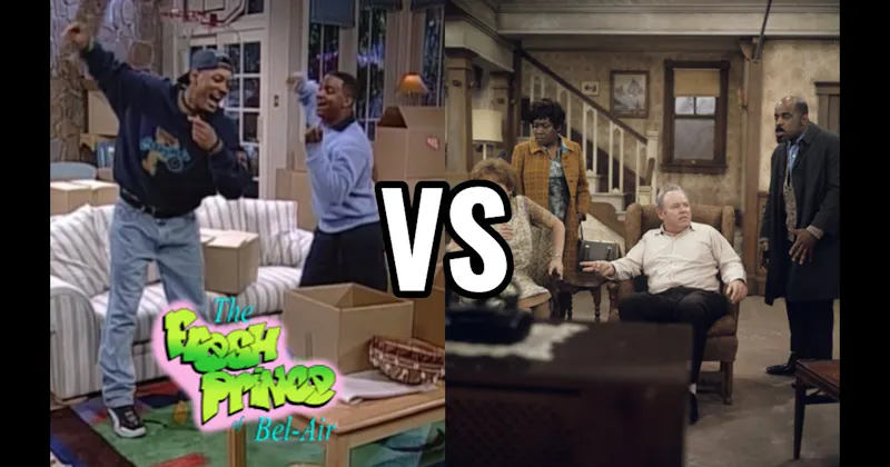 Archie Bunker’s House (All in the Family) vs. The Banks Mansion (Fresh Prince of Bel-Air)