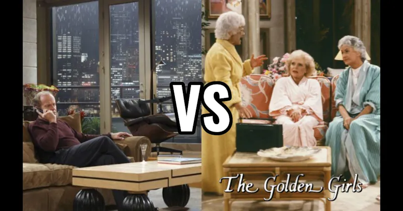 Dorothy’s House (The Golden Girls) vs. Frasier’s Apartment (Frasier)