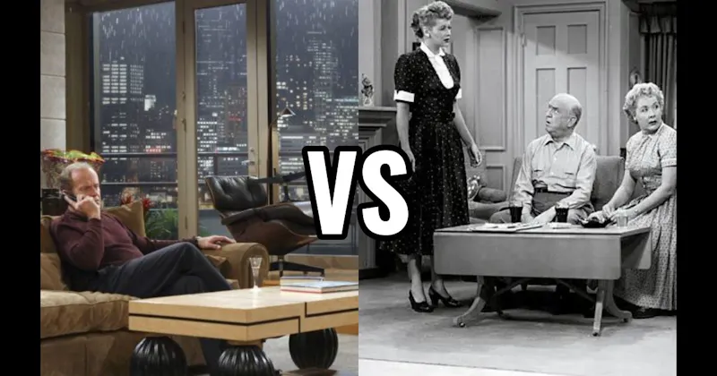 Frasier’s Apartment (Frasier) vs. Lucy & Ricky’s Apartment (I Love Lucy)