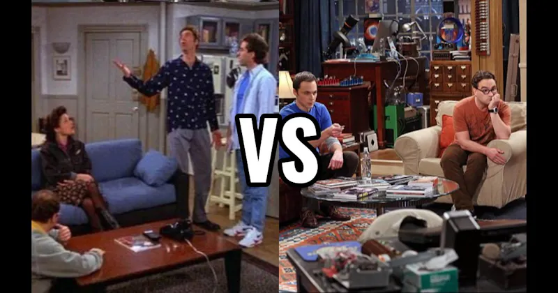 Jerry’s Apartment (Seinfeld) vs. Leonard & Sheldon’s Apartment (Big Bang Theory)