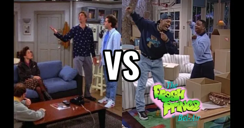Jerry’s Apartment (Seinfeld) vs. The Banks Mansion (Fresh Prince of Bel-Air)