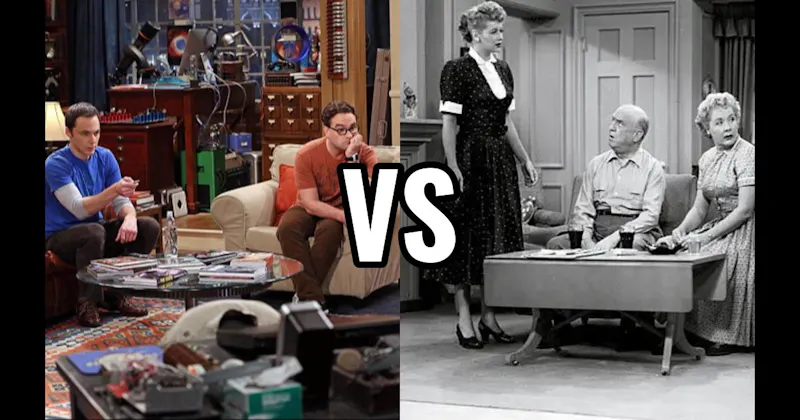 Leonard & Sheldon’s Apartment (Big Bang Theory) vs. Lucy & Ricky’s Apartment (I Love Lucy)