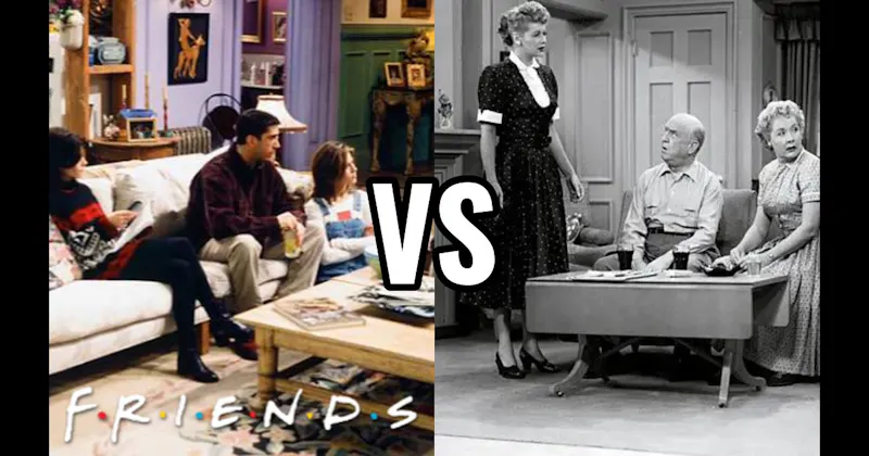 Lucy & Ricky’s Apartment (I Love Lucy) vs. Monica’s Apartment (Friends)