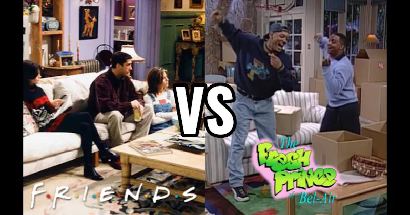 Monica’s Apartment (Friends) vs. The Banks Mansion (Fresh Prince of Bel-Air)