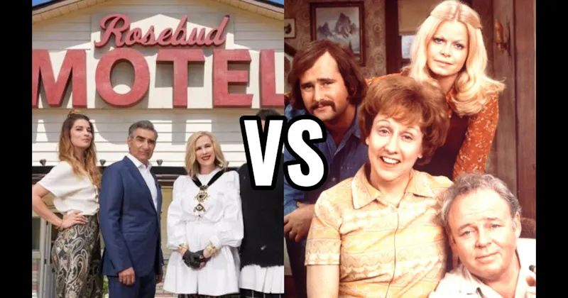 Roses (Schitt's Creek) vs. The Bunkers (All in the Family)