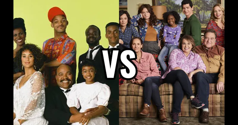 The Banks (Fresh Prince of Bel-Air) vs. The Conners (Roseanne)