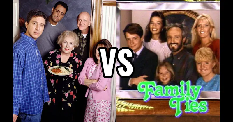 The Barones (Everybody Loves Raymond) vs. The Keatons (Family Ties)