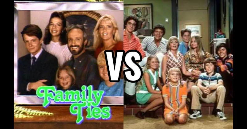 The Bradys (The Brady Bunch) vs. The Keatons (Family Ties)