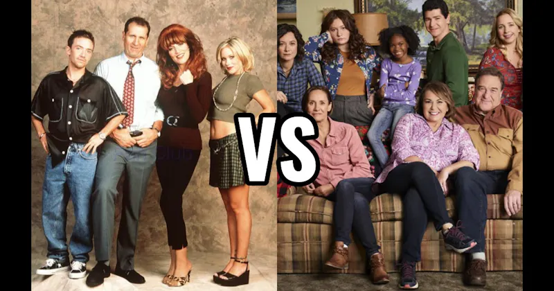 The Bundys (Married with Children) vs. The Conners (Roseanne)