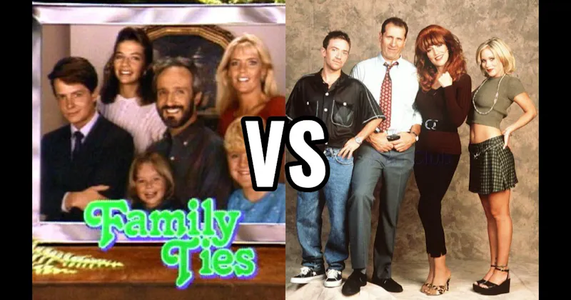 The Bundys (Married with Children) vs. The Keatons (Family Ties)