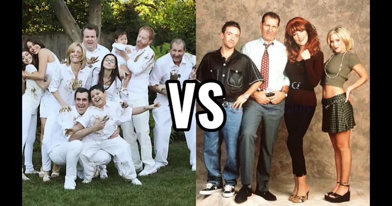 The Bundys (Married with Children) vs. The Pritchetts/Dunphys (Modern Family)