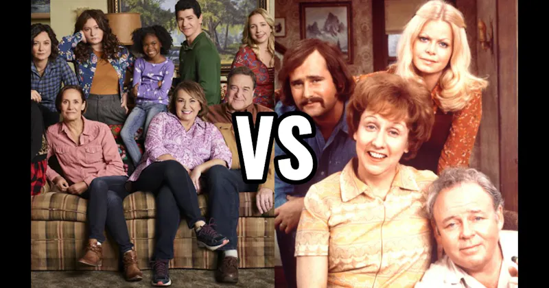 The Bunkers (All in the Family) vs. The Conners (Roseanne)