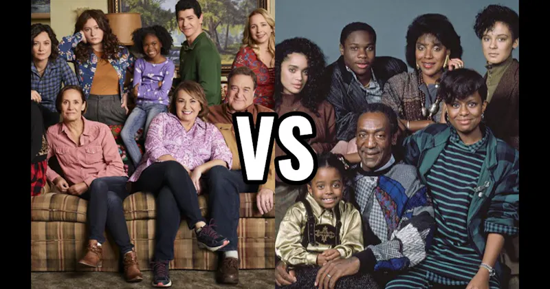 The Conners (Roseanne) vs. The Huxtables (The Cosby Show)