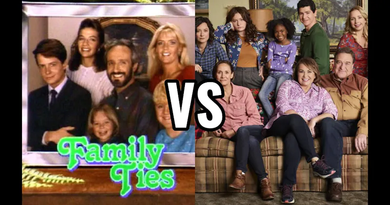 The Conners (Roseanne) vs. The Keatons (Family Ties)