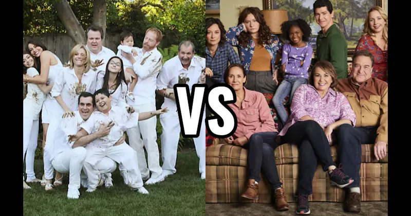 The Conners (Roseanne) vs. The Pritchetts/Dunphys (Modern Family)