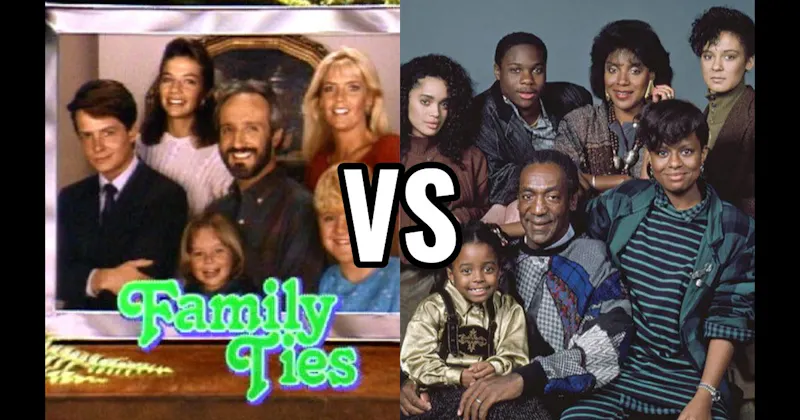 The Huxtables (The Cosby Show) vs. The Keatons (Family Ties)