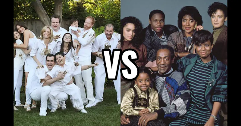 The Huxtables (The Cosby Show) vs. The Pritchetts/Dunphys (Modern Family)