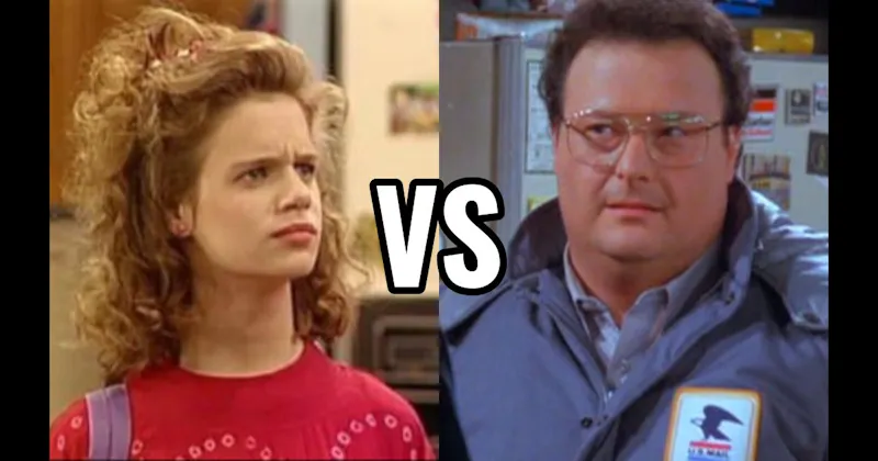 Kimmy Gibbler (Full House) vs. Newman (Seinfeld)