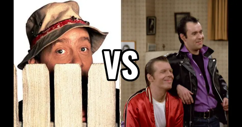 Lenny & Squiggy (Laverne & Shirley) vs. Wilson Wilson Jr. (Home Improvement)
