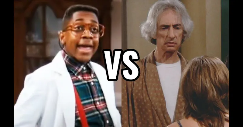 Mr. Heckles (Friends) vs. Steve Urkel (Family Matters)