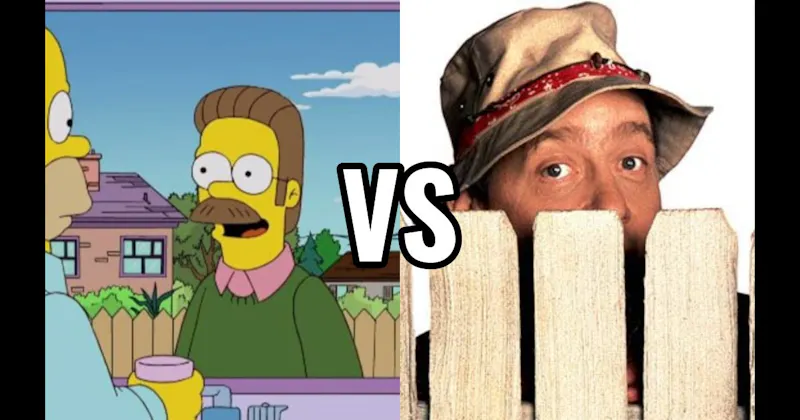 Ned Flanders (The Simpsons) vs. Wilson Wilson Jr. (Home Improvement)