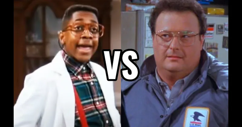 Newman (Seinfeld) vs. Steve Urkel (Family Matters)