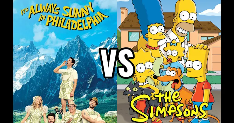  It’s Always Sunny in Philadelphia vs. The Simpsons
