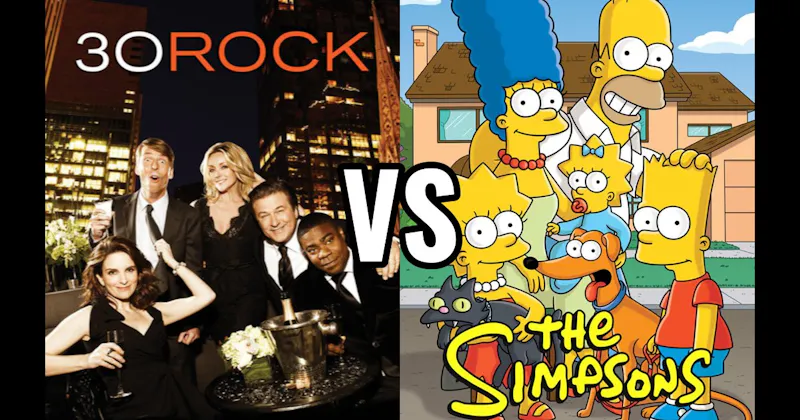 30 Rock vs. The Simpsons