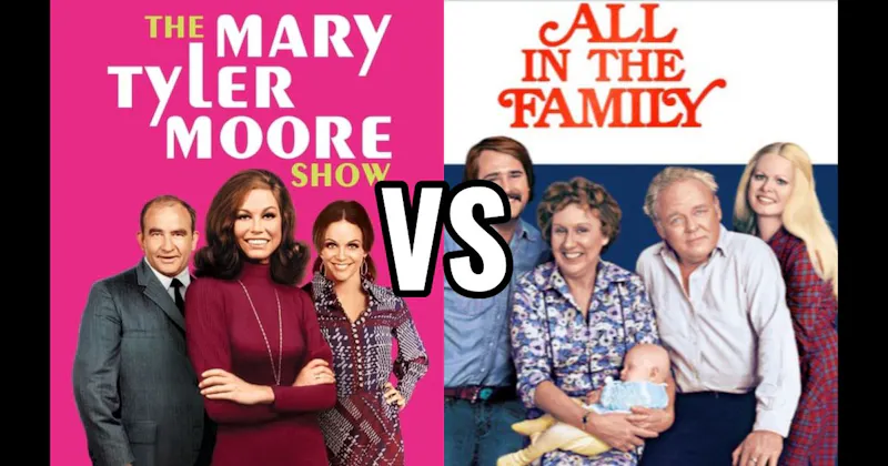 All in the Family vs. The Mary Tyler Moore Show