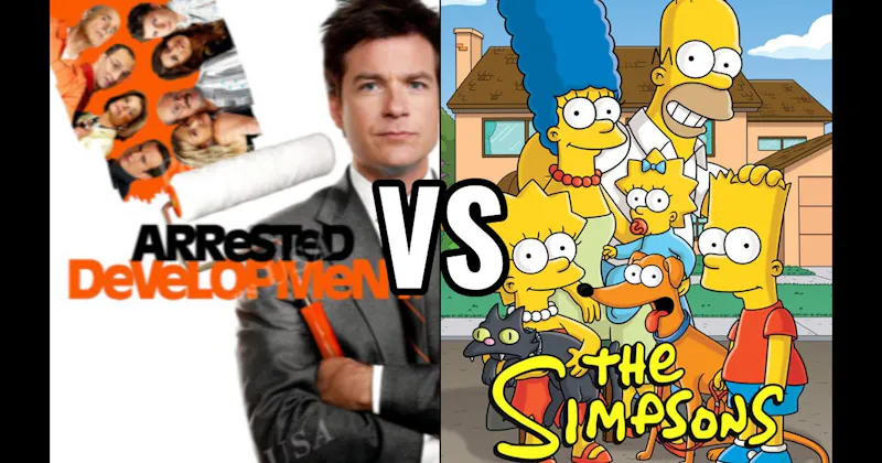 Arrested Development vs. The Simpsons