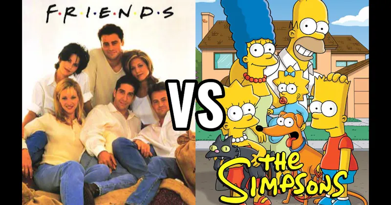 Friends vs. The Simpsons