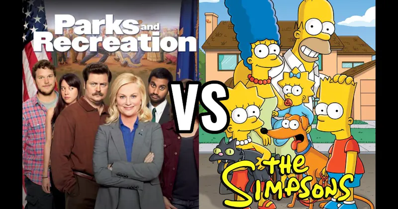 Parks and Recreation vs. The Simpsons