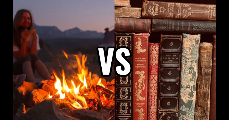 Campfire Smoke vs. Old Books