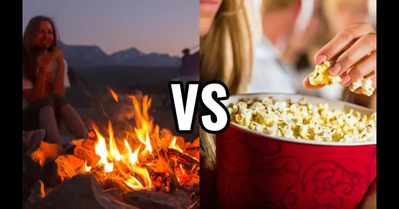 Campfire Smoke vs. Popcorn at the Movies