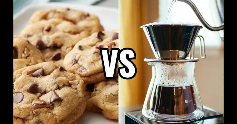 Coffee Brewing vs. Freshly Baked Cookies