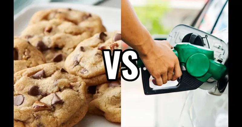 Freshly Baked Cookies vs. Gasoline