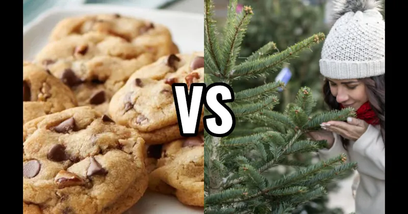 Freshly Baked Cookies vs. Pine / Christmas Tree