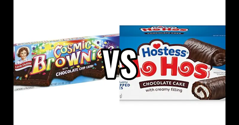 Cosmic Brownies (Little Debbie) vs. Ho Hos (Hostess)