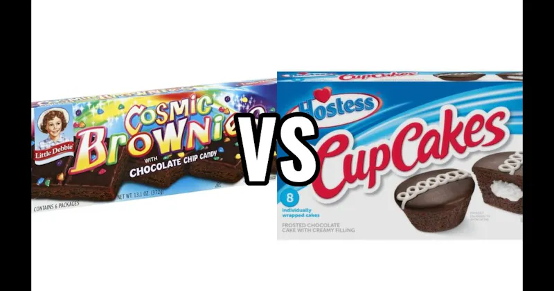 Cosmic Brownies (Little Debbie) vs. Hostess CupCakes