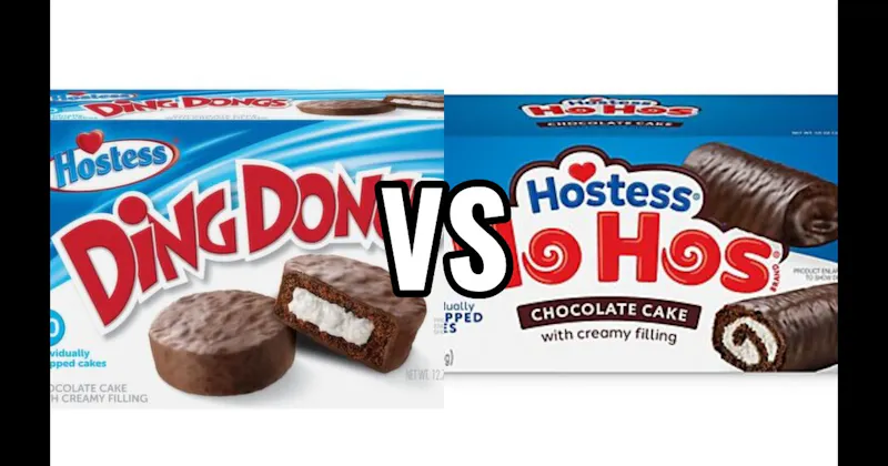 Ding Dongs (Hostess) vs. Ho Hos (Hostess)