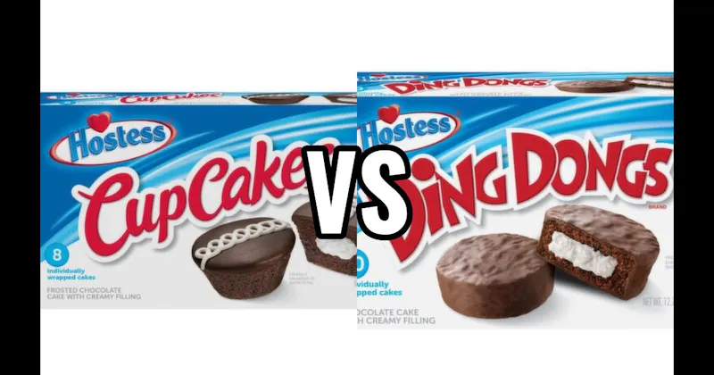 Ding Dongs (Hostess) vs. Hostess CupCakes