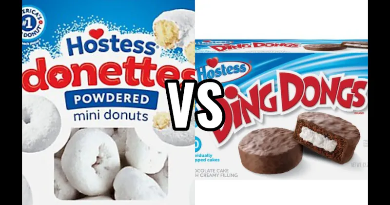 Ding Dongs (Hostess) vs. Donettes (Hostess)