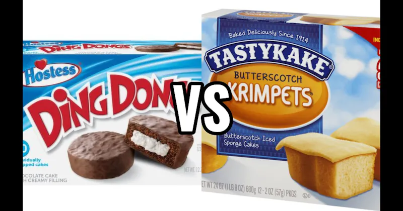 Ding Dongs (Hostess) vs. Tastykake Krimpets (Tastykake)