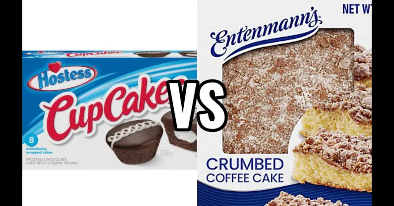 Entenmann’s Crumb Cake vs. Hostess CupCakes