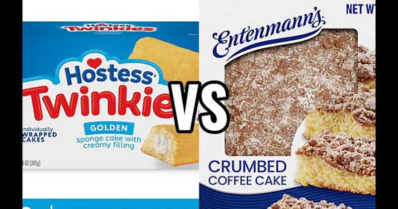 Entenmann’s Crumb Cake vs. Twinkies (Hostess)